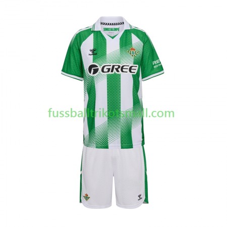 Fußballtrikots Real Betis Kinder 2026-2027 Kurzarm Heimtrikotsatz kaufen